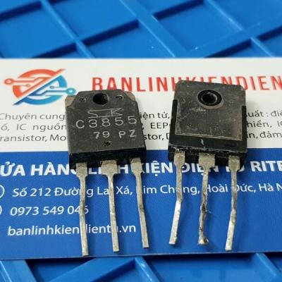 Cặp Sanken C3855 (2SC3855) – A1491 (2SA1491) Transistor 140V 10A Tháo máy